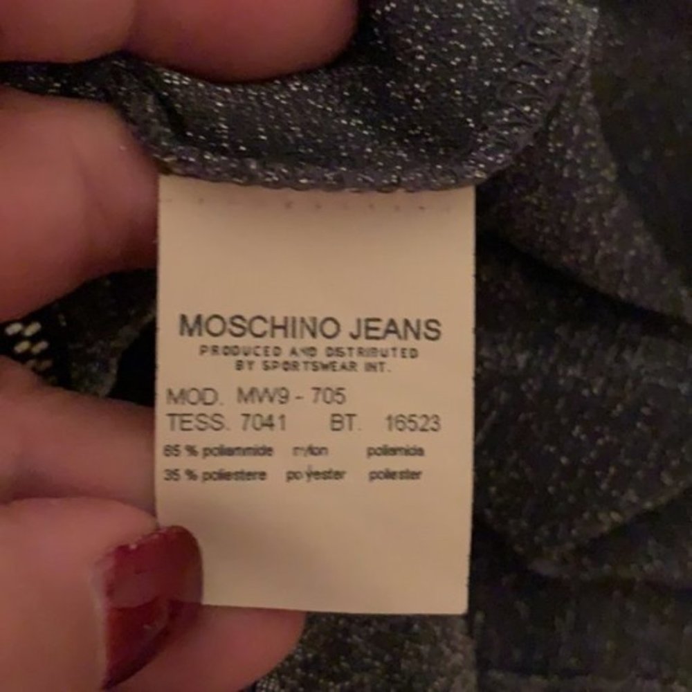 Brand New Moschino Silver Top. - Picture 5 of 5